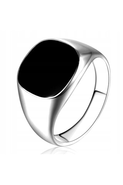 Other Inel cu sigiliu pentru gravat din oțel 316L, ARGINT EU22 US10