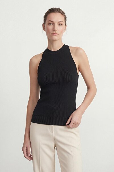 Soul Γυναικεία μπλούζα με στρογγυλή λαιμόκοψη και μηδενικά μανίκια - 31860BLZ...