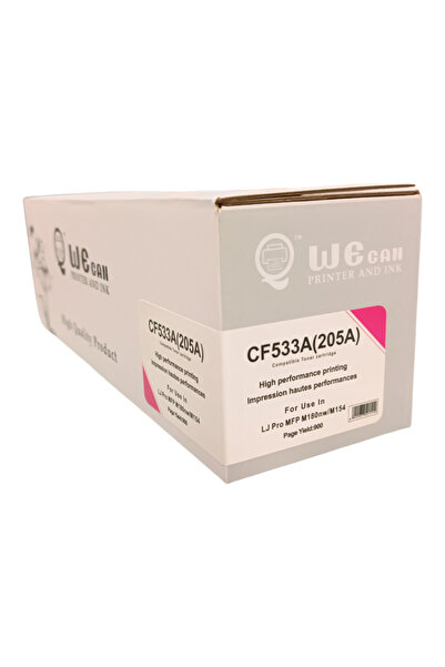 Wecan CF533A 205A Magenta Ink Compatible with HP Printers