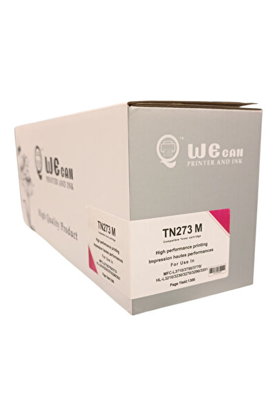 Wecan TN-273 Magenta Ink Compatible with Brother Color Printers