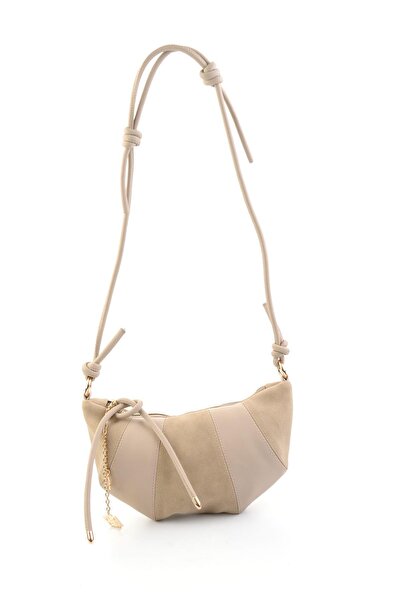 Bambi Bej Kadın Postacı Çanta C06257680409