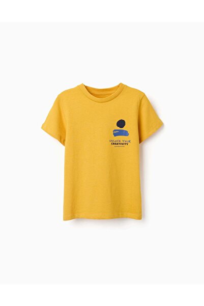 Ziddy Ss Tshirt Jersey, Dark Yellow