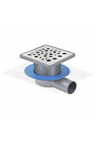 Sukar - Line 10*10 cm 70 lik Yandan Çıkışlı Yer Süzgeci - 4070-10-1