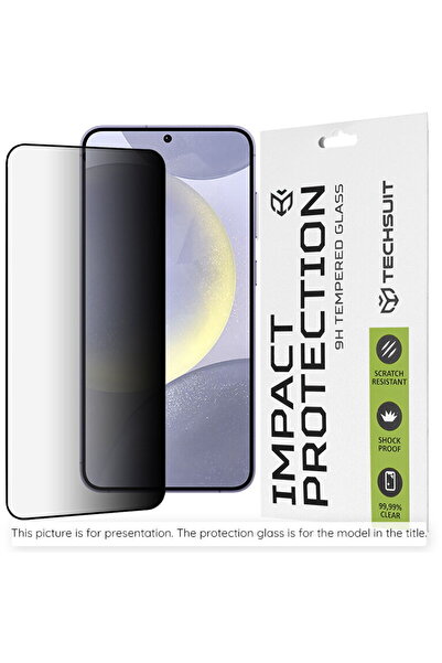 Techsuit 111D Privacy Full Glue - Negru pentru iPhone XS Max / 11 Pro Max