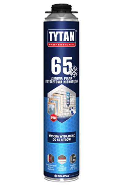 TYTAN Spumă de montare pentru pistol de joasă presiune WINTER 65 PROFESSIONAL...