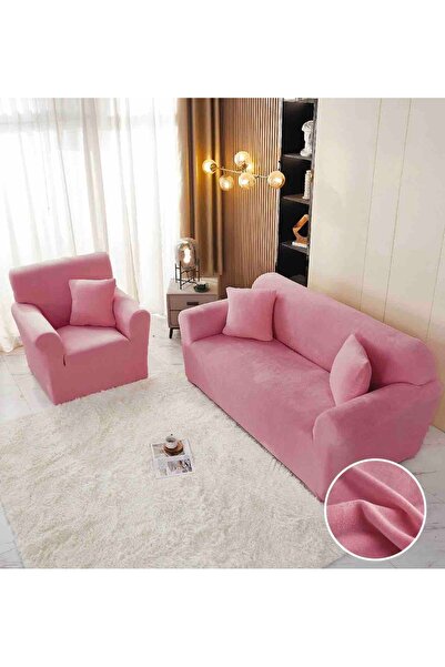 JOJO HOME Husa elastica din catifea, canapea 3 locuri, 180cm -230cm