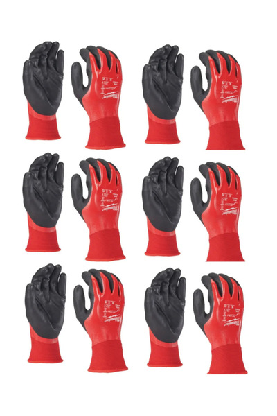 Milwaukee Sıvı ve Yağ 1.Derece Kesik Korumalı Eldiven 10/XL PK(12) 4932493226