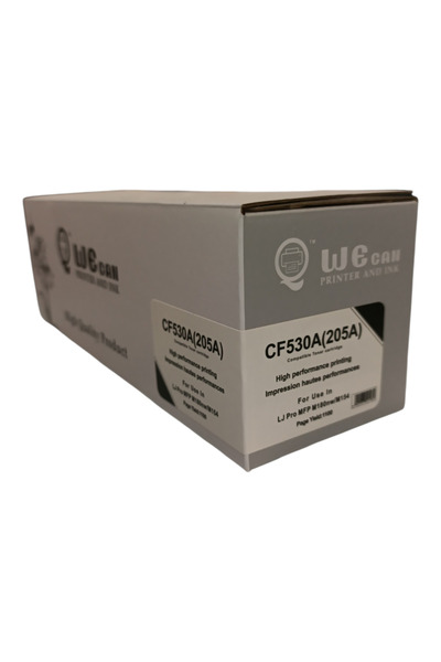 Wecan CF530A 205A Black Ink Compatible with HP Printers