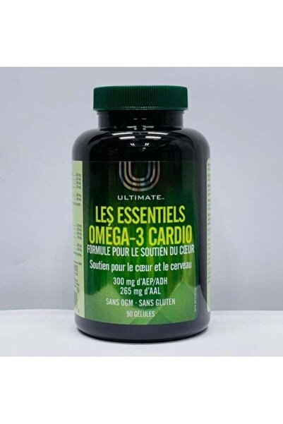 ULTIMATE Omega 3 Cardio Essentials, Supports Heart and Brain Health, 90 Softgels