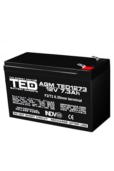 TED Electric AGM VRLA 12V 7.3A