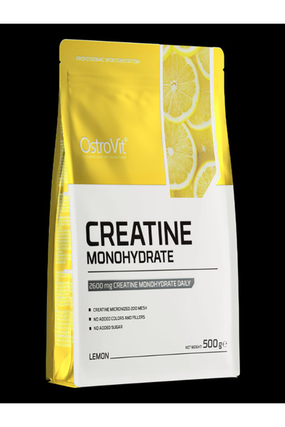 Ostrovit Creatină Monohidrată 300g, Pudră, Aroma Lamaie
