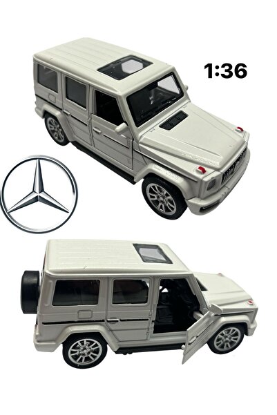 afreyz oyuncak Diecast,Metal Oyuncak Araba Mercedes G Jip Çek Bırak Model Ara...