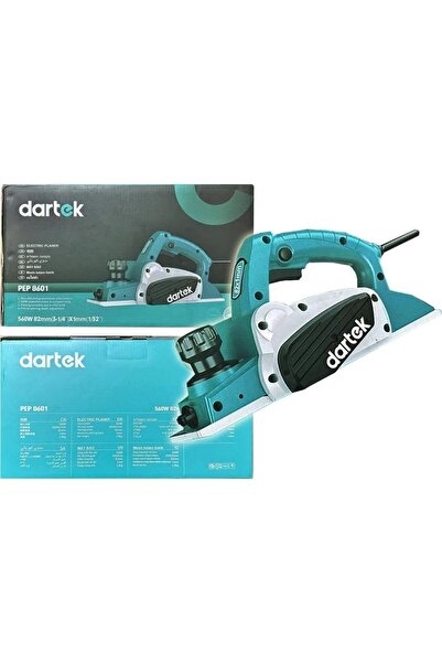 DARTEK ماكينة تسوية الخشب PEP-8601 بقوة 560 واط وقطر 3.25 بوصة - أداة تسوية ك...