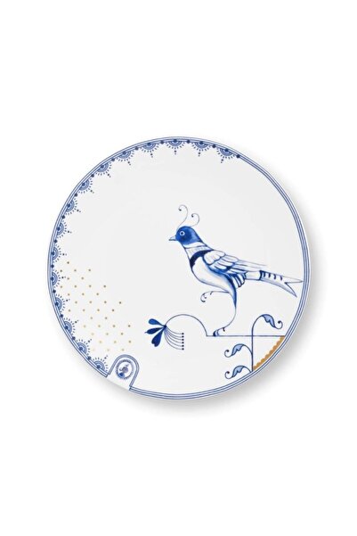 Pip Studio Porcelain plate, Pip Studio, White, 18 cm, Pip & The Blue Bird col...