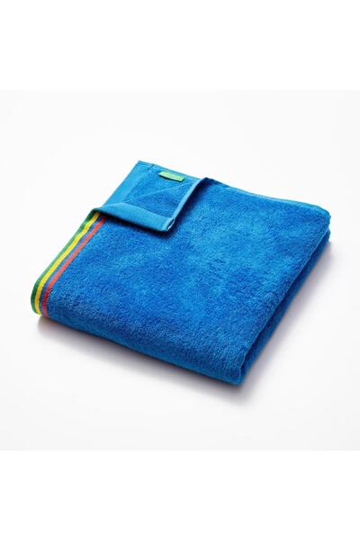 United Colors of Benetton Be-Home 100% Βαμβάκι Μπλε 70x140 εκ. Πετσέτα θαλάσσης