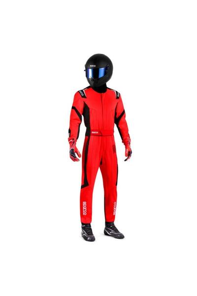 Sparco K48 Thunder Advanced Fia Onaylı Karting Tulumu Kırmızı XS BKS0010B0R270XS