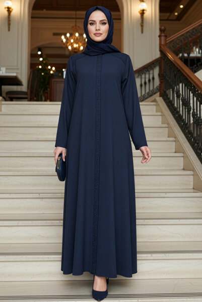 N.S NEVA STYLE Синій халат з блискавкою 45312L