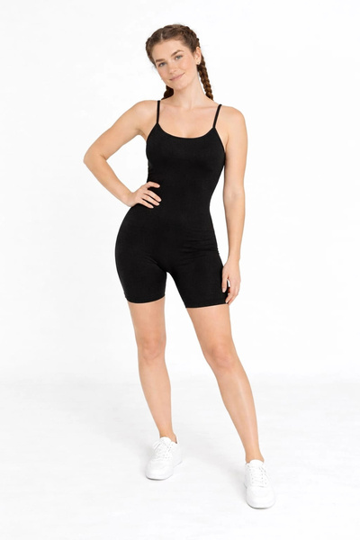 imx Strappy Short Jumpsuit – Flexible and Figure-Flattering Casual & Sporty C...