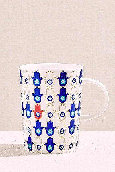 Paşabahçe Bereket 2 Porselen Kupa Lacivert