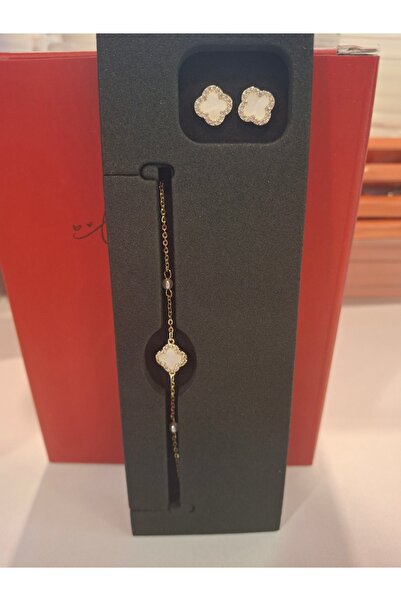 OMG Set bratara și cercei placat