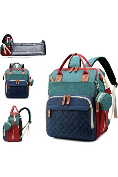 VİO Large Baby Backpack Diaper Bag with Changing Station
