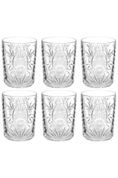 Secret de Gourmet Set of 6 Ayla glasses, glass, 350 ml, 7.4 x h10.5cm, 356023...