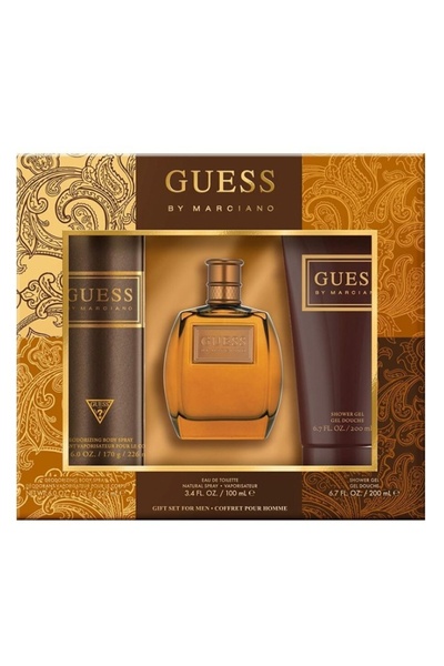 Guess by Marciano Set, Men Eau de Toilette 100 ml + Deodorant 226 ml + Shower...