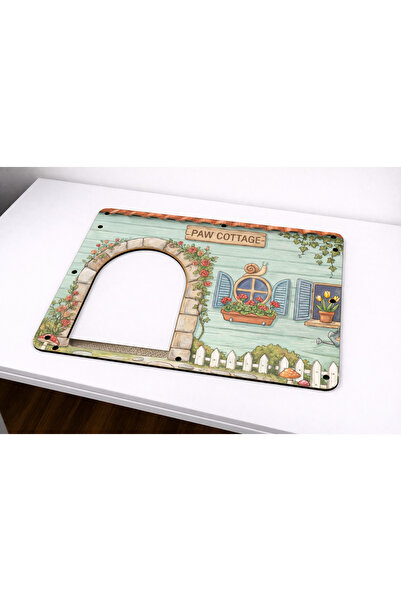 Rotipet Shebo Loft Karton Kedi Evi Yedek Ön Panel MDF