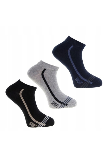 MORAJ Men's Socks Low Socks Classic 3-pair 39-42
