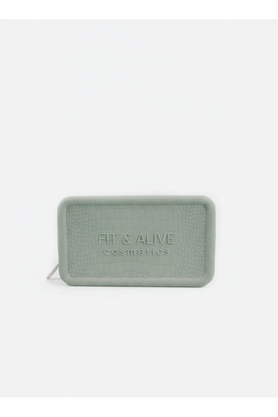 Fit & Alive Fitalive Kokulu Silikon Makyaj Çantası - Mint Yeşili