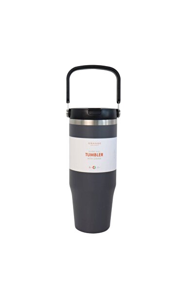 Orange Bed & Bath Tumbler | 946ml Heat-Retaining Mug