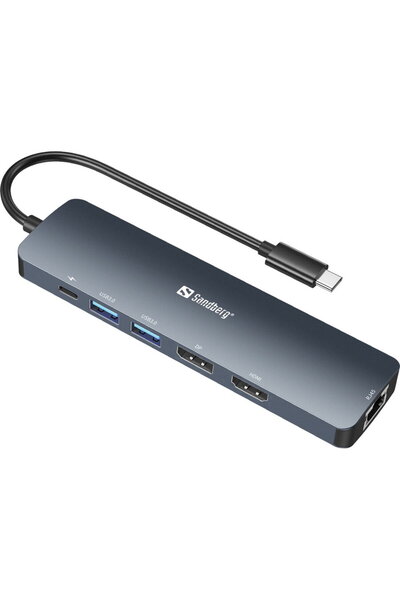 Sandberg 136-43 Stație de andocare USB-C 8K
