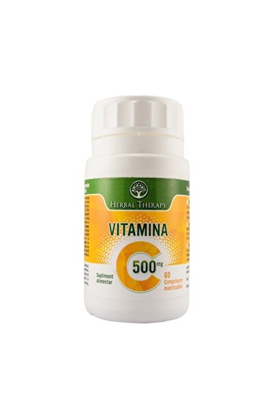 Herbal Therapy Vitamina C 500 mg, 60 de comprimate