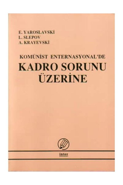 İnter Yayınları مشكلة الكتلة العاملة في الحزب الشيوعي الدولي