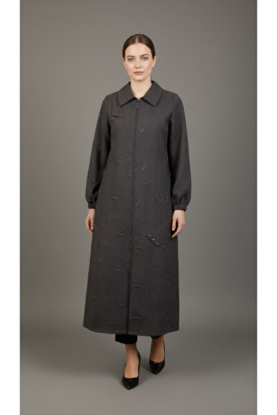 LARCH EXCLUSİVE PARAŞÜT GÜL DESEN ÇAKMA DETAYLI KAP