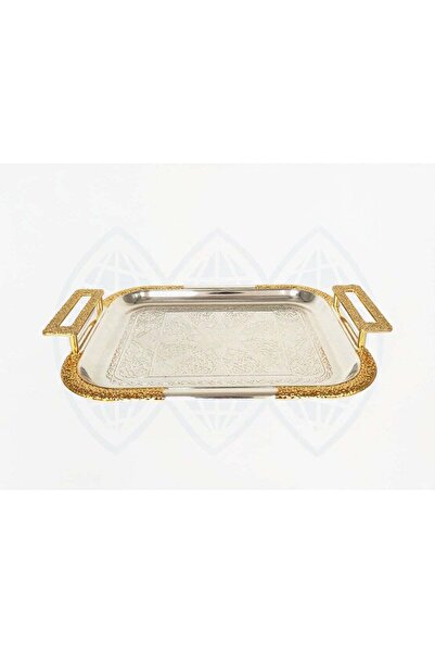 Generic Rectangular Stainless Steel Serving Tray
