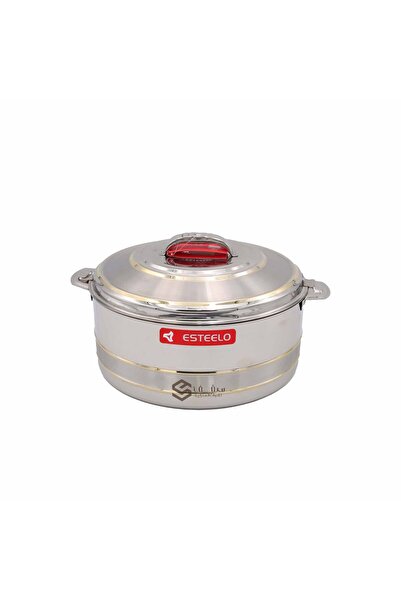 SQF Estilo Indian Food Containers (8 Liters) Silver