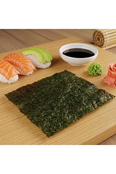 OSAKA FOOD ورق السوشي ياكي نوري جولد 50 قطعة