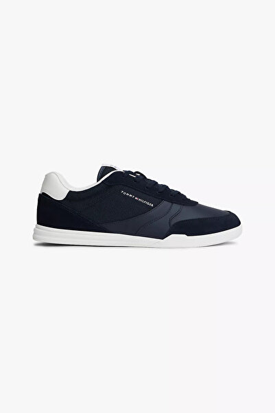 Tommy Hilfiger Erkek Lopro Cup Mix Sneaker - Lacivert