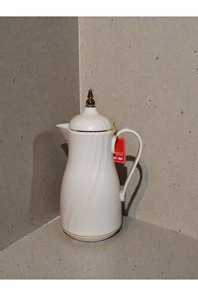 WDA إبريق قهوة أنيق معزول بتفريغ الهواء سعة 1 لتر - قارورة حراري للشاي والقهو...