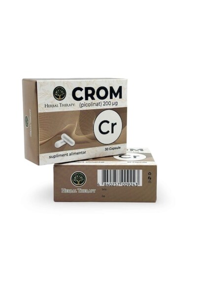 Herbal Therapy Crom (Picolinat) 200 µg, 30 capsule