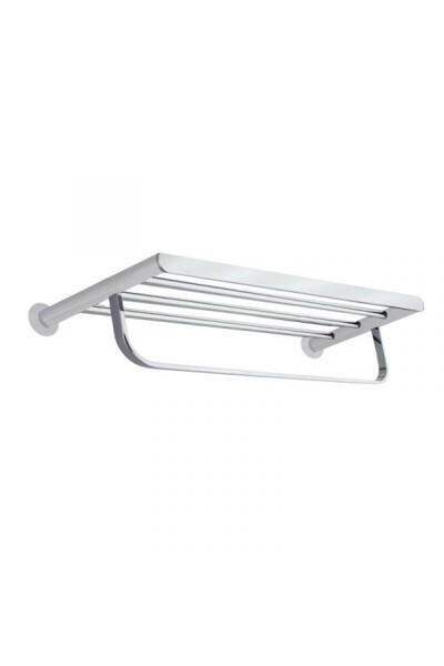Ramon Soler Towel holder with storage space, Ramon Soler, Ergos, shiny chrome