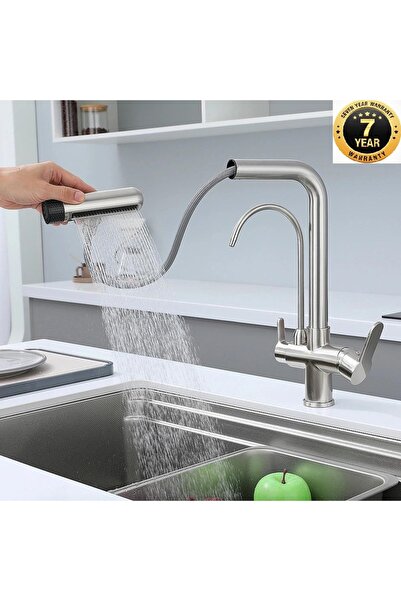 OEM Kitchen Sink Faucet with Dual Flow Water Purification Outlet, 5-Function ...