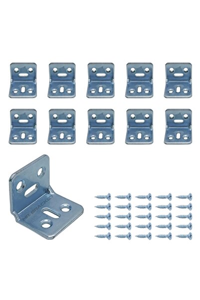BAŞKAN YAPI HIRDAVAT 10 Ad. L Demir Gönye Köşebent 30x25x25mm - Mobilya Dolap...