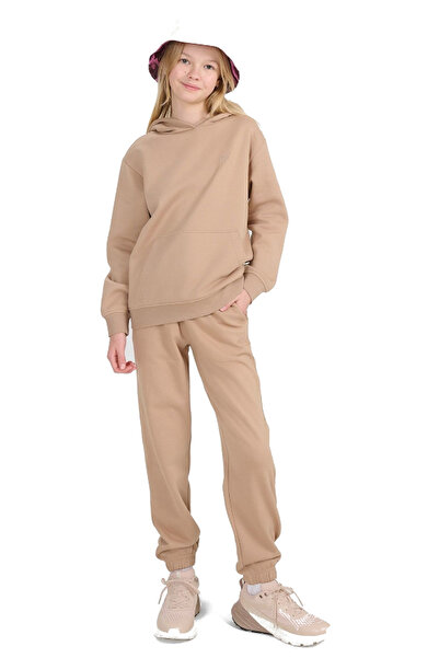 Other GIRLS' JOGGERS 4F F1187 BEIGE