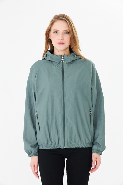 PIQUE Women's Raincoat Hooded Women's Raincoat