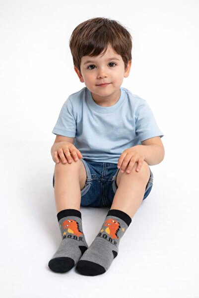 gigigiyim Cute Dinosaur Printed Boys' Socks