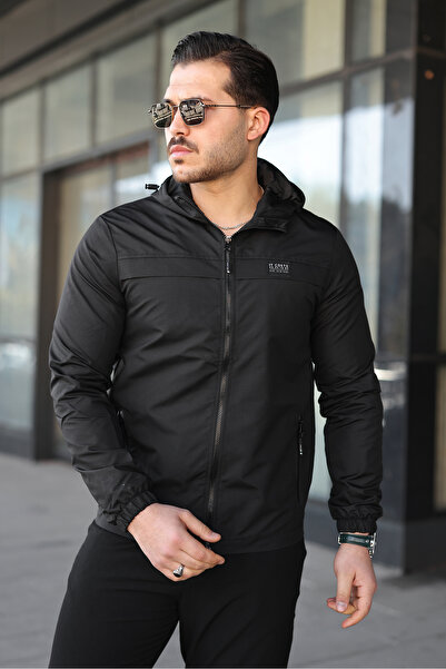 S&M CLOTHİNG NEW SEASON MEN'S WATER & WIND PROOF RAINCOAT SEASONAL JACKET