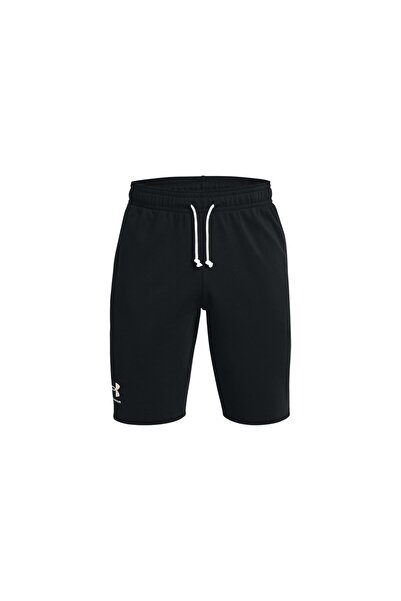 Under Armour Rival Terry Shorts - Black, Men's 2XL