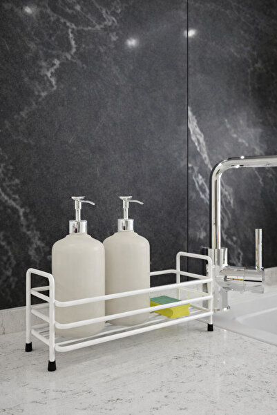 EVA METAL TASARIM Banyo Mutfak Organizer Düzenleyici Raf,KozmetikTakıStandBah...